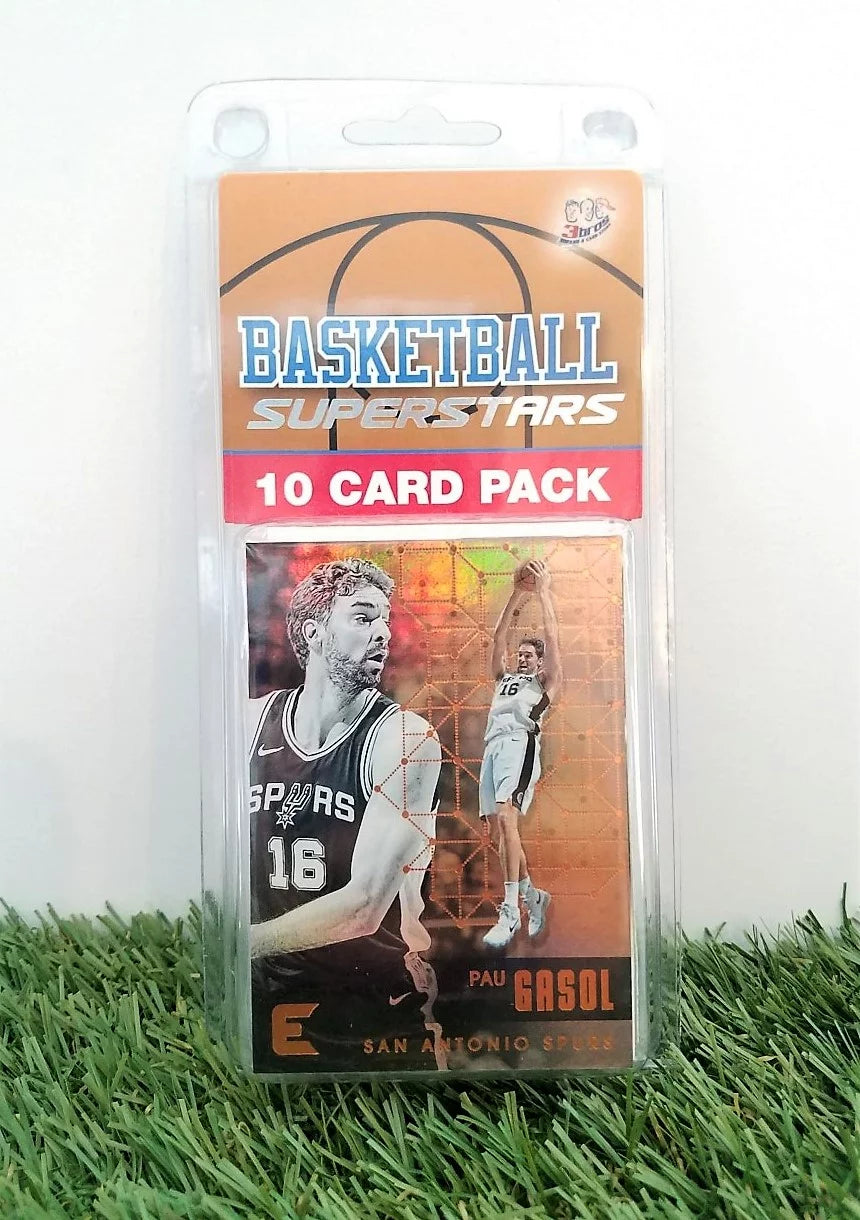 Pau Gasol- (10) Card Pack NBA Basketball Superstar Pau Gasol Starter Kit all Different cards. Comes in Custom Souvenir Case! Perfect for the Ultimate Gasol Fan! by 3bros