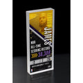 Highland Mint LeBron James Los Angeles Lakers NBA All-Time Scoring Record Ticket Acrylic 3D Block