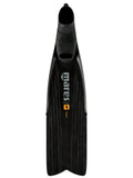 Mares Pure Instinct Razor Pro Full Foot Freediving Fins 47/48 Black