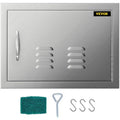 Vevor  14 x 20 in. BBQ Access Single Door with Vents Horizontal Island Door Stainless Steel Outdoor Kitchen