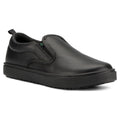 Emeril Lagasse Women's Court Royal Slip Resistant Leather Oxford Sneaker Work Shoes