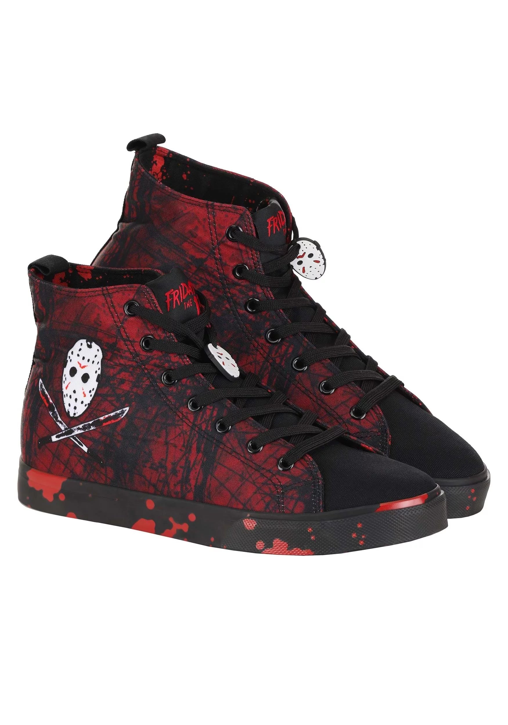 Friday the 13th Jason High Top Adult Sneakers