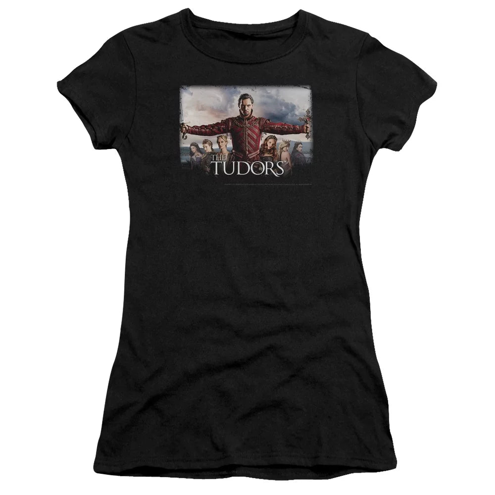 Tudors - The Final Seduction - Juniors Teen Girls Cap Sleeve Shirt - Medium