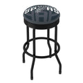 Trademark Gameroom San Antonio Spurs Fade Black Ribbed Barstool