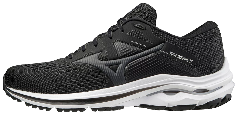 Mizuno Men's Wave Inspire 17 Running Shoe, Size 7.5, Drk Shdw-Quiet Shade (989I)