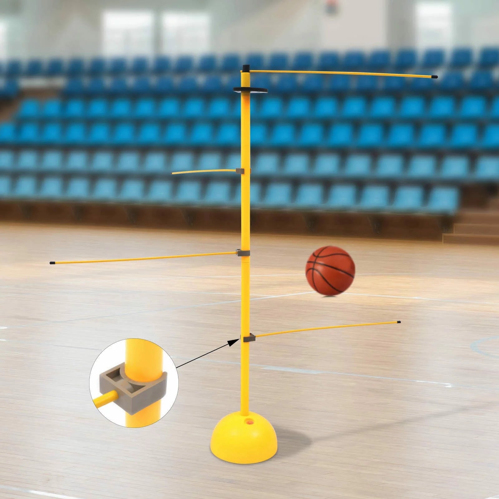 Miumaeov Basketball Training Equipment, Agile Response Ball Control Lever, Ball Control Training Lever