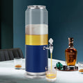 Columnar Beverage Dispenser Drink 3L Wine Dispenser 3000cc Beer Dispenser -Blue