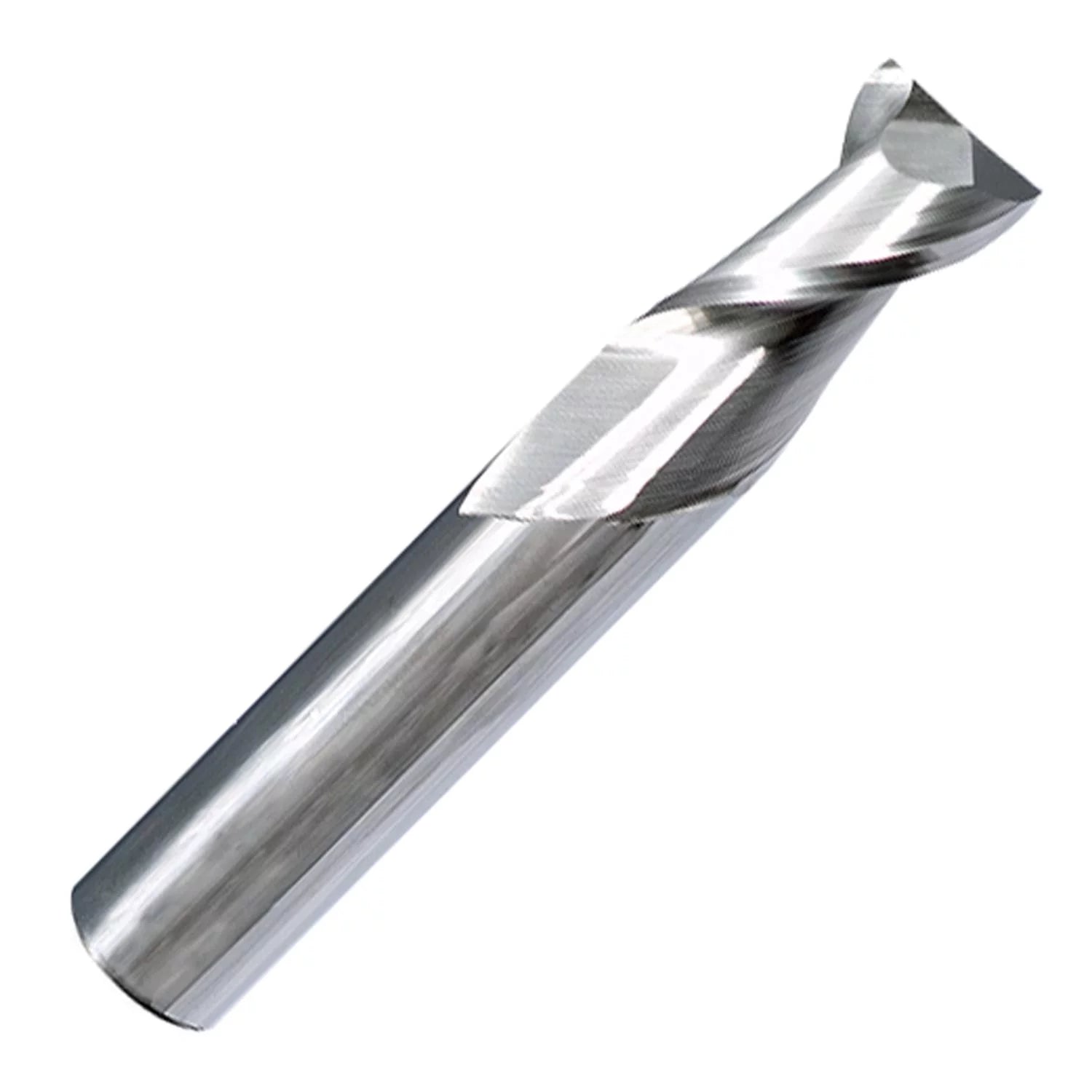 7/16 Diameter 2 Flute Single End Carbide End Mill 40¡ã Degree Helix , 1 Length of Cut, 7/16Shank 2-3/4OAL