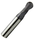 5/16 Diameter 2 Flute Single End Ball 30¡ã Carbide End Mill ALTiN Coated, 13/16Length of Cut, 5/16 Shank, 2-1/2 OAL