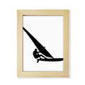 Sports Surfing Sailboat Player Desktop Adorn Photo Frame Display Art Painting Wooden