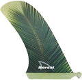 Modified Hatchet Pivot Fiberglass Longboard Surfboard Surf Fin Green 10 Fiberglass