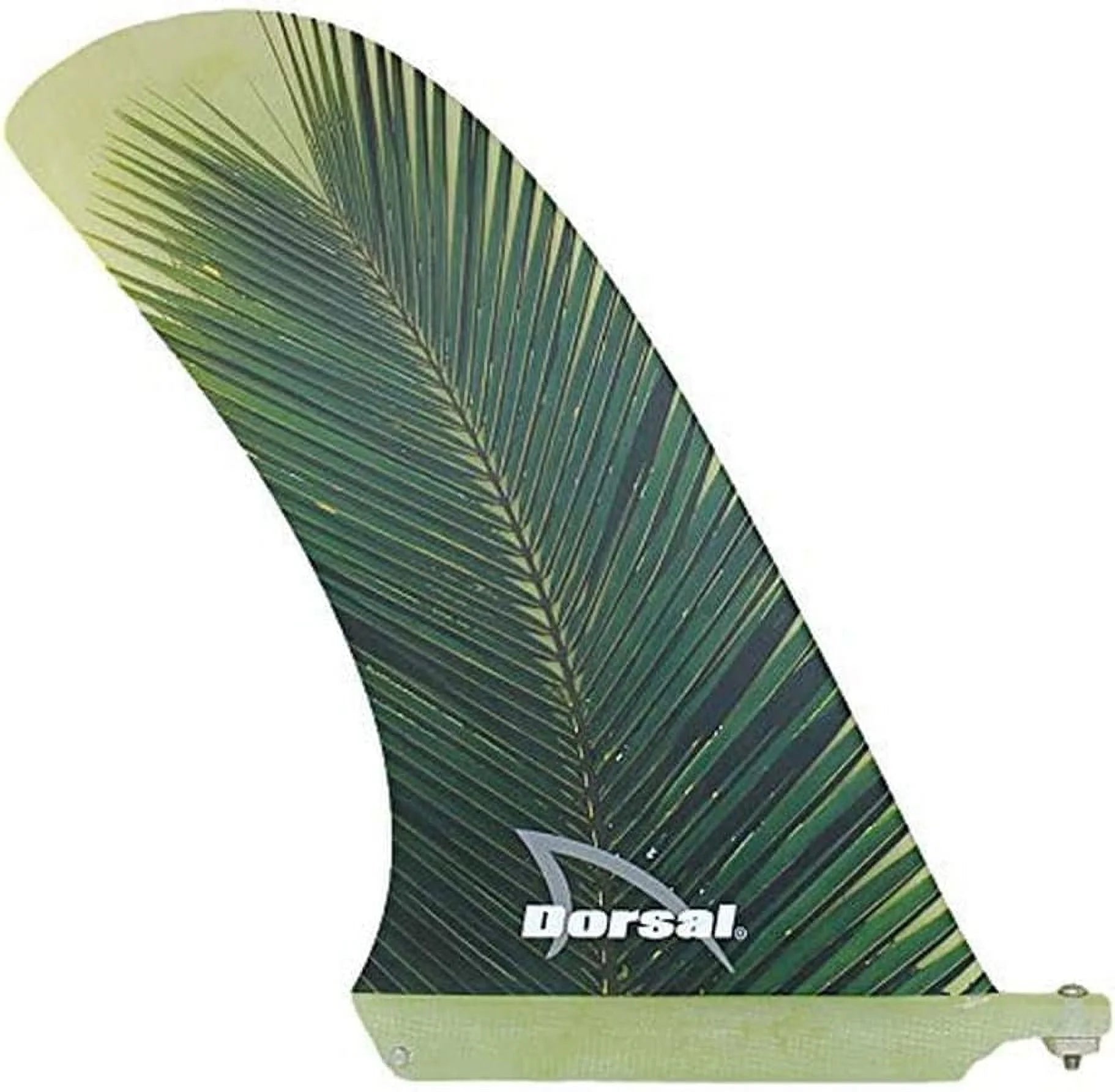 Modified Hatchet Pivot Fiberglass Longboard Surfboard Surf Fin Green 10 Fiberglass