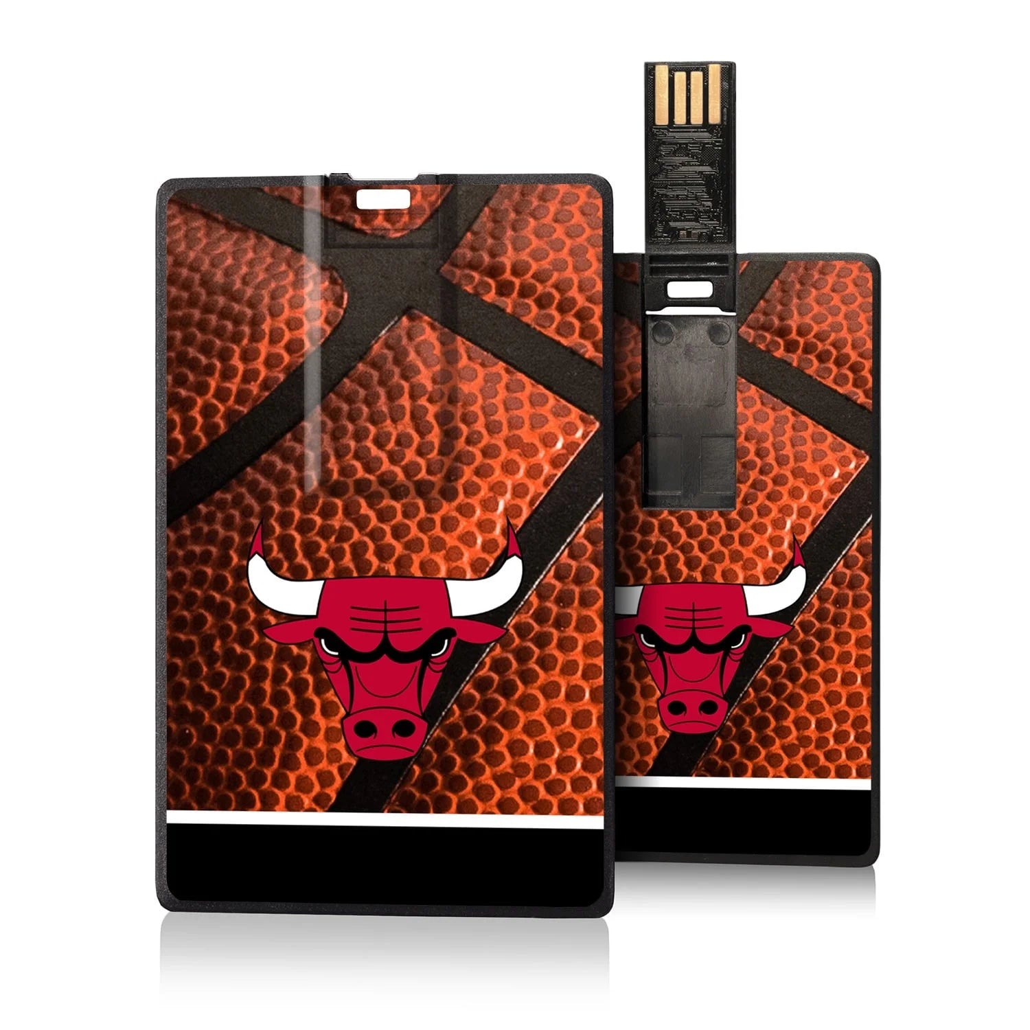 Chicago Bulls Basketball Credit Card USB Drive