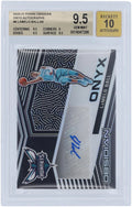 LaMelo Ball Charlotte Hornets Autographed 2020-21 Panini Obsidian Onyx #ONY-LMB #31/49 BGS Authenticated 9.5/10 Rookie Card - 9.5,9,9.5,9.5 Subgrades - Fanatics Authentic Certified