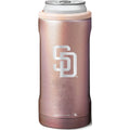 BruMate San Diego Padres 12oz. Primary Mark Glitter Slim Can Cooler