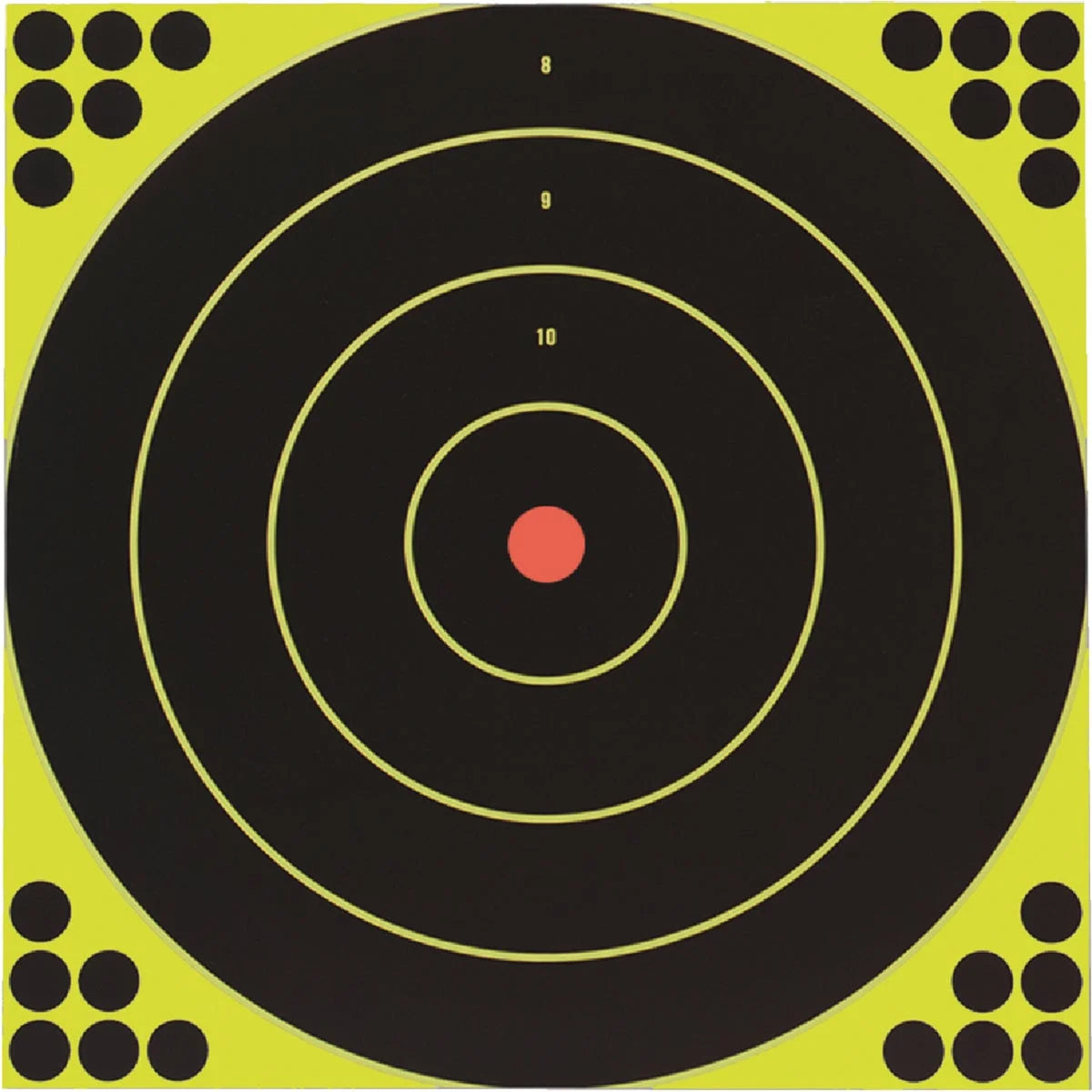 Birchwood Casey Shoot-N-C 12 In. Sighting Adhesive Paper Bulls-Eye Target