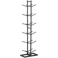 Soozier Ball Storage Rack, Basketball Holder, 12-Ball Organizer