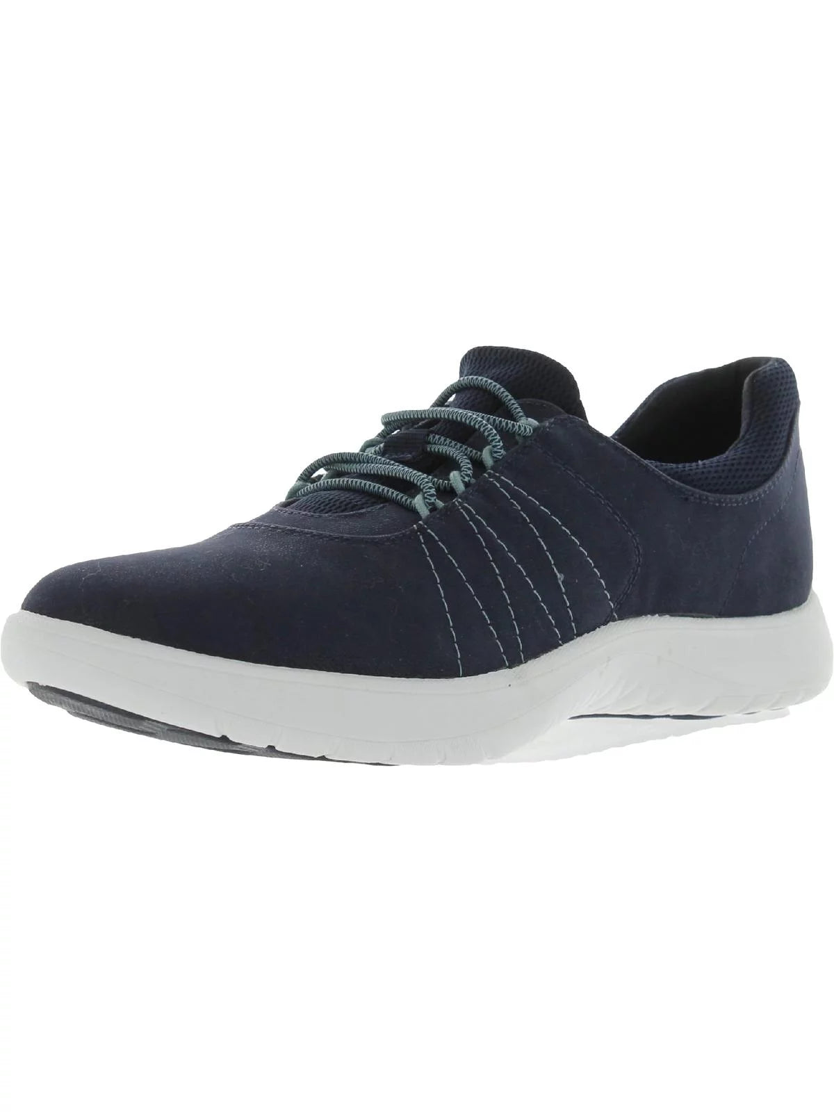 Cloudsteppers by Clarks Womens Adella Stroll Faux Leather Walking Shoes