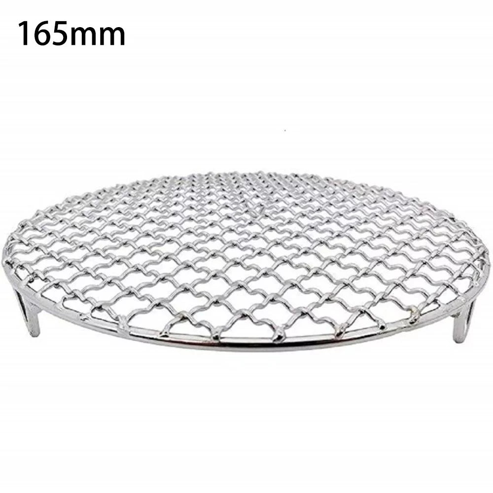 Yannee Round Cooling Baking Rack Stainless Steel Wire Grill Racks,Baking Cooling Rack Cooking Grill Tray Wire Oven for Meat,Biscuit,Cake,Bread,165mm