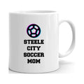Tri Icon Steele City Soccer Mom Ceramic Dishwasher And Microwave Safe Mug By Undefined Gifts