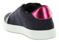 Mia Girl Youth Glitter Krystle Court Sneaker Medium width