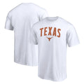 Men's Fanatics Branded White Texas Longhorns Tall Engage Arch T-Shirt