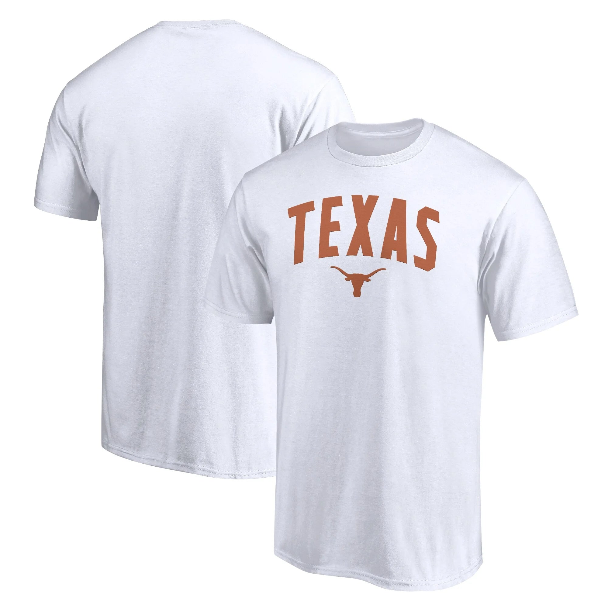 Men's Fanatics Branded White Texas Longhorns Tall Engage Arch T-Shirt
