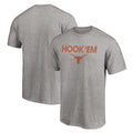 Men's Fanatics Branded Heather Gray Texas Longhorns Slogan T-Shirt
