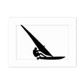 Sports Surfing Sailboat Player Photo Mount Frame Picture Art Painting Desktop 5x7 inch