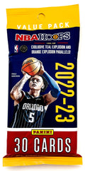 2022-2023 Panini NBA Hoops Basketball Trading Cards Fat Pack | 30 Cards