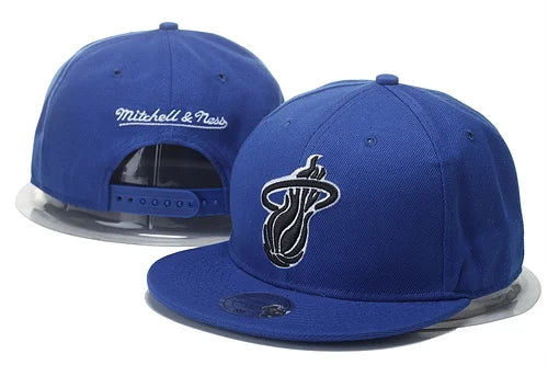 Miami-heat Basketball Cap Pro League Hat Adjustable Flat Cap