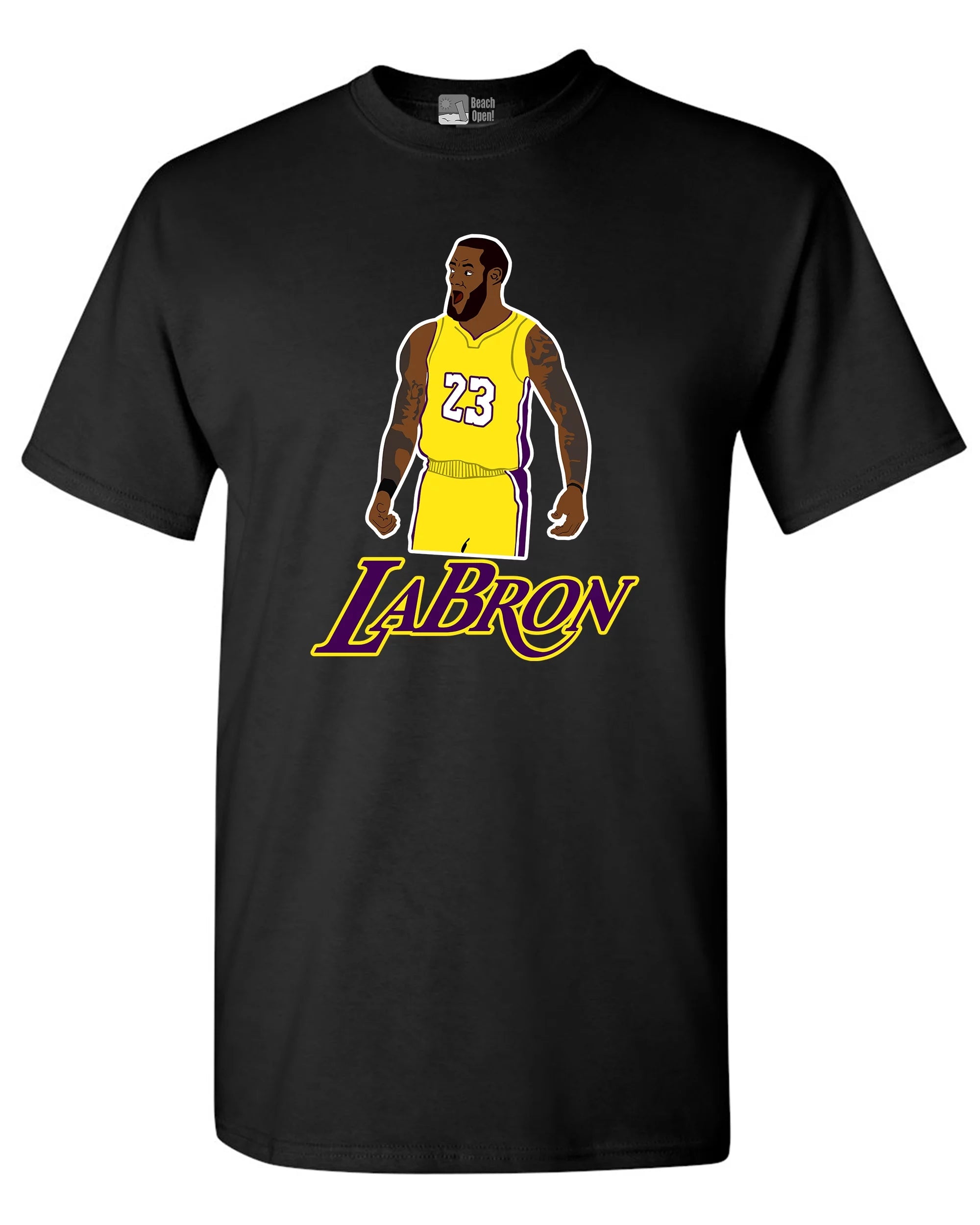 Labron The Look Lebron 23 King Los Angeles Basketball Fan DT Adult T-Shirt Tee