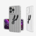 San Antonio Spurs iPhone Clear Text Backdrop Design Case