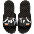 ISlide Black San Antonio Spurs NBA Hardwood Classics Jersey Slide Sandals