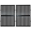 2pc Gloss Cast Iron Cooking Grid for Ellipse and Hamilton Beach Gas Grills 22.75