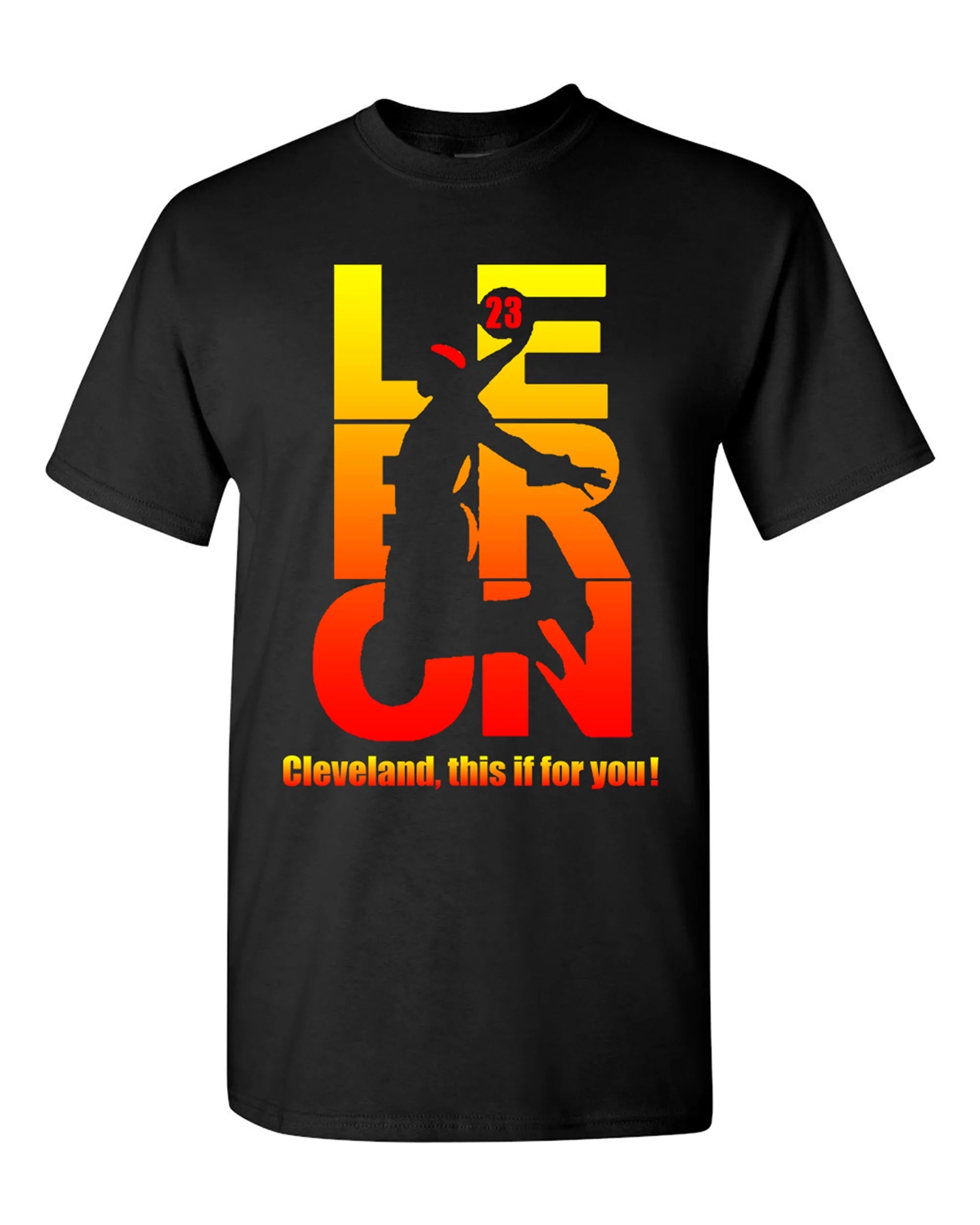 New This Is For You Lebron 23 Cleveland Sports Basketball DT Adult T-Shirt Tee