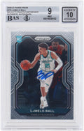 LaMelo Ball Charlotte Hornets Autographed 2020-21 Panini Prizm 2 #278 Beckett Fanatics Witnessed Authenticated 9/10 Rookie Card - Fanatics Authentic Certified