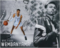 Victor Wembanyama San Antonio Spurs Autographed 16 x 20 2023 NBA Draft Collage Photograph - Fanatics Authentic Certified