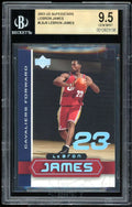 Lebron James Rookie Card 2003 UD Superstars Lebron James #LB6 BGS 9.5