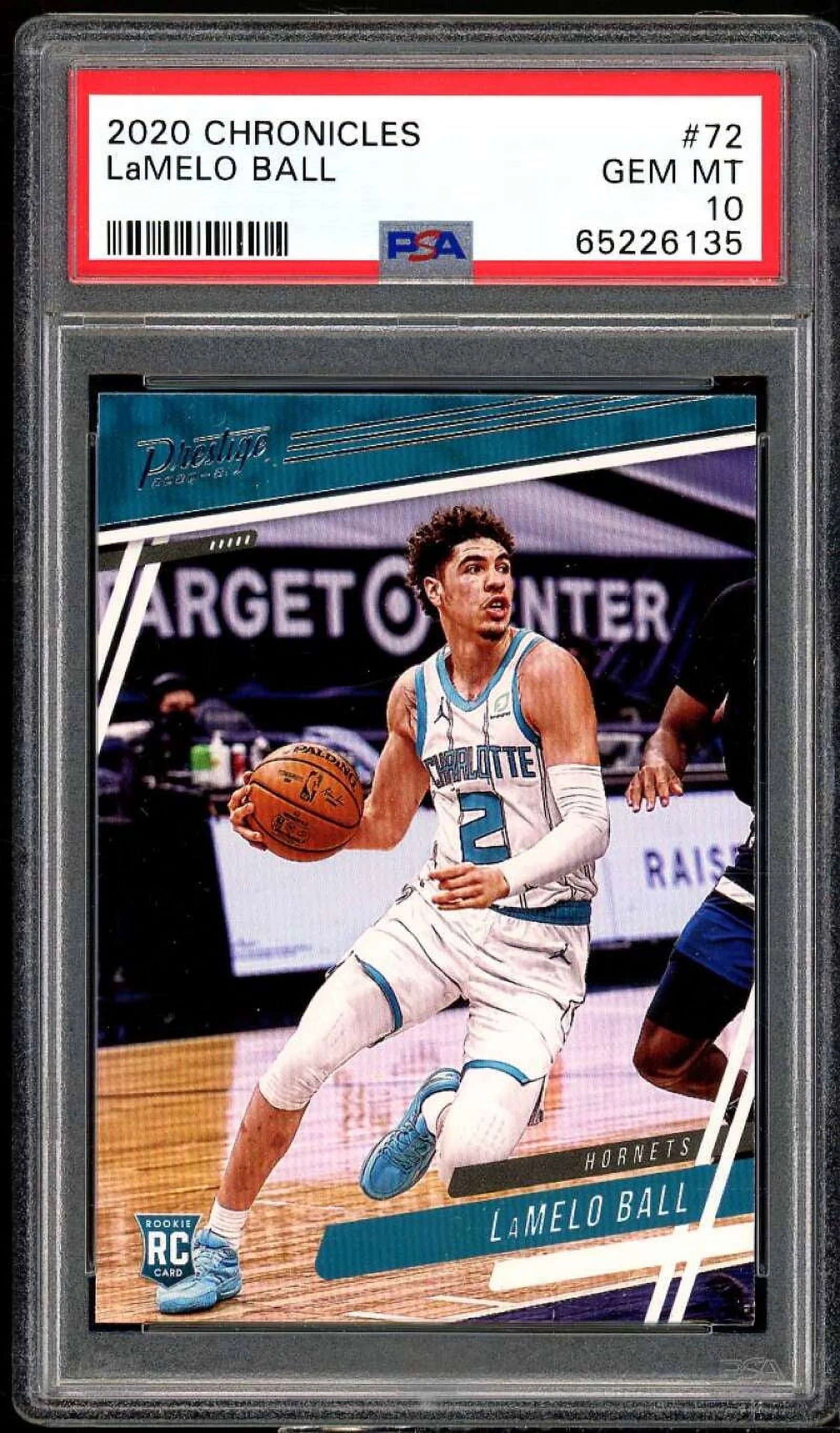 LaMelo Ball Rookie Card 2020-21 Chronicles #72 PSA 10