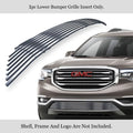 2017-2019 Gmc Acadia 304 Stainless Steel Polished Finish 8X6 Horizontal Billet Stainless Steel Billet Grille