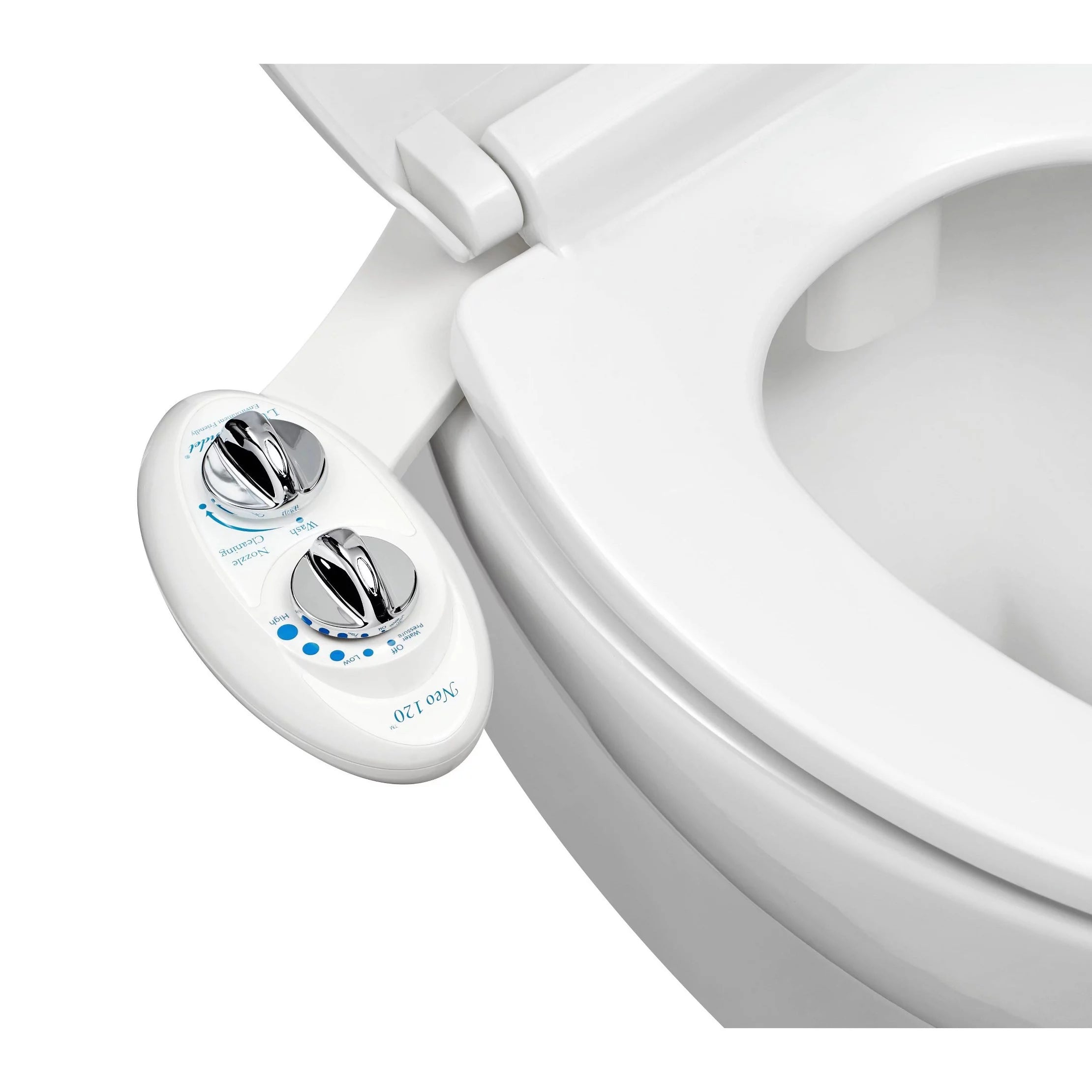 NEO 120 Mechanical Bidet Attachment White