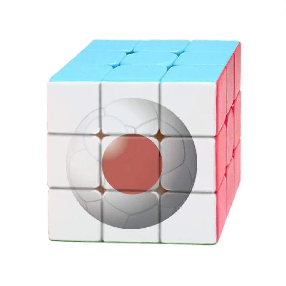 Japan National Flag Soccer Football Magic Cube Puzzle 3x3 Toy Game Play