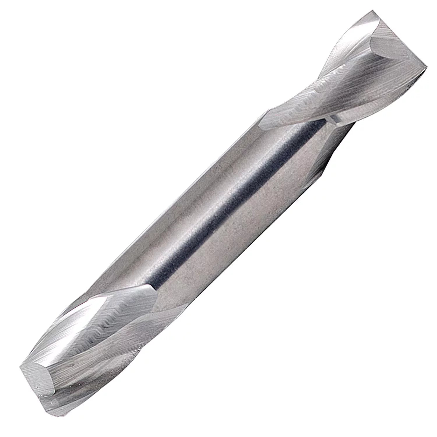 7/16 Diameter 2 Flute Double End Stub 30¡ã Carbide End Mill , 5/8Length of Cut, 7/16 Shank, 3 OAL