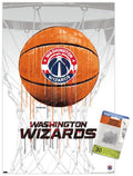 NBA Washington Wizards - Drip Basketball 21 Wall Poster with Pushpins, 14.725 x 22.375
