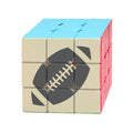 Football Sport Simple Geometry Pattern Magic Cube Puzzle 3x3 Toy Game Play