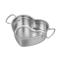 Esquirla Sauce Pan Cooking Pot Multipurpose Cookware Rustproof Portable Heating Saucepan Soup Pot for Hotel Home Cheese Soup Spaghetti S