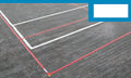 Har-Tru BuyBocceBalls Listing - Tennis Court Maintenance - 10 & Under Lines for Clay Courts - Temporary Lines 36' - RED
