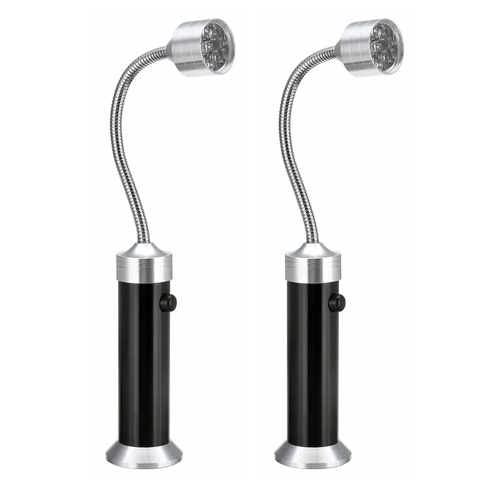 Andoer Versatile 2Pcs BBQ Grill Light with Magnetic BasePerfect for  Camping and Household Barbecue