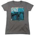 Star Trek Final Frontier Cover Women's T-Shirt Charcoal